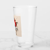 Verre Christmas Cat 3D (Gauche)