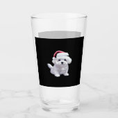 Verre Christmas Maltese - Perfect For Animal Lovers Clas (Devant)