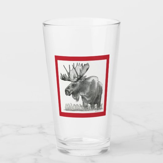 Verre Christmoose (Devant)