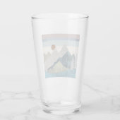 Verre Ciel rayé de montagne (Dos)