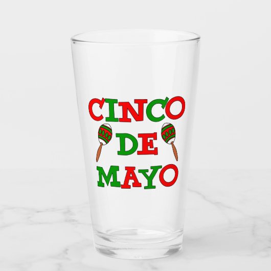 Verre Cinco De Mayo (Devant)