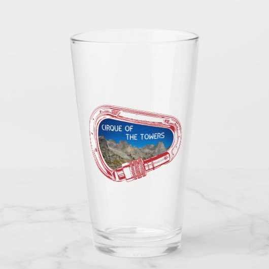 Verre Cirque Des Tours Escalade Carabiner (Devant)