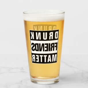Verre Citation Ami Drunk