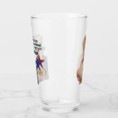 Verre Citation amusante pour bébé de Trump (Gauche)