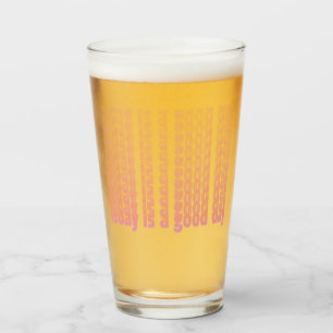 Verre Citation Aujourd'Hui Est Une Bonne Journée Peach E
