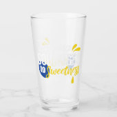 Verre Citation de citron motivationnelle de l'aigre à la (Dos)