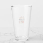 Verre Citation de sort de sorcière drôle Design vectorie (Dos)