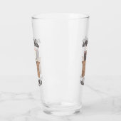 Verre Citation drôle Accueil est où est votre chat (Gauche)