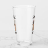 Verre Citation drôle Accueil est où est votre chat (Droite)