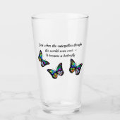 Verre Citation Inspiration Papillon (Devant)