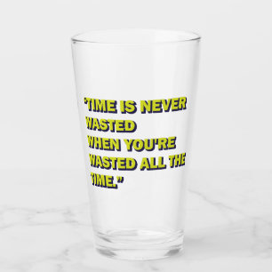 Verre Citation ironique