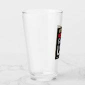 Verre Citation Motivationnelle N'abandonne jamais abando (Droite)