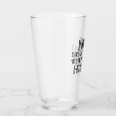 Verre Citation surnaturelle "Accrocher" (Droite)