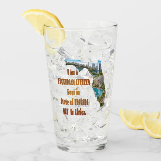 Verre Citoyen Floridien (Devant glace)