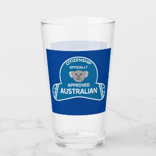 Verre Citoyenneté australienne   Aussie Citoyen à deux t