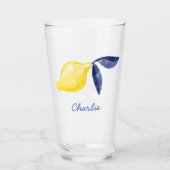 Verre Citron personnalisé (Devant)