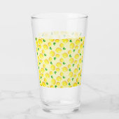 Verre Citrons jaunes frais (Dos)
