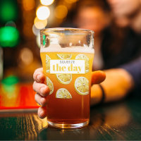 Citrons Jaunes Modernes Motif & Squeeze La Journée