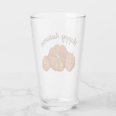 Verre citrouille (Dos)