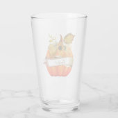 Verre Citrouille d'automne personnalisable (Dos)