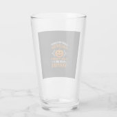Verre Citrouille de vampire drôle d'Halloween (Dos)