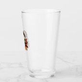 Verre citrouille paresse Halloween style 2 Classic T- (Gauche)