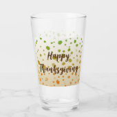 Verre Citrouilles de Thanksgiving (Dos)