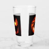 Verre Citrouilles d'Halloween (Gauche)