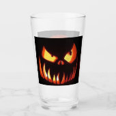 Verre Citrouilles d'Halloween (Devant)