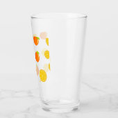 Verre Citrus joyeux : Citrons & Oranges (Gauche)
