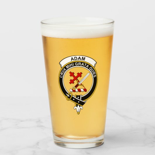 Verre Clan Adam Beer Glass (Devant (rempli))