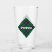 Verre Clan Armstrong Tartan (Dos)