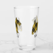Verre Clan Barclay Tartan Scottie Dog (Gauche)