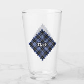 Verre Clan Clark Tartan (Dos)
