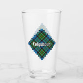 Verre Clan Colquhoun Tartan (Dos)