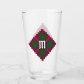 Verre Clan Crawford Tartan (Devant)