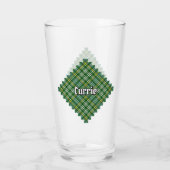 Verre Clan Currie Tartan (Dos)