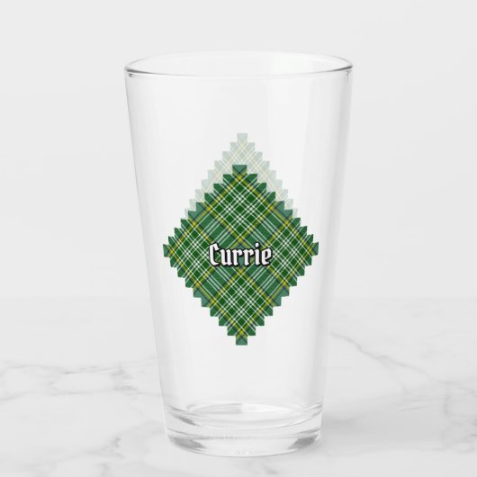Verre Clan Currie Tartan (Dos)