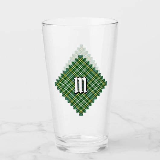 Verre Clan Currie Tartan (Devant)