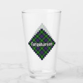Verre Clan Farquharson Tartan Glass (Dos)