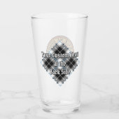 Verre Clan Forbes Crest sur la robe Tartan (Dos)
