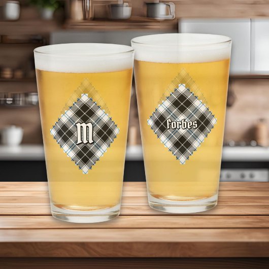 Verre Clan Forbes robe Tartan