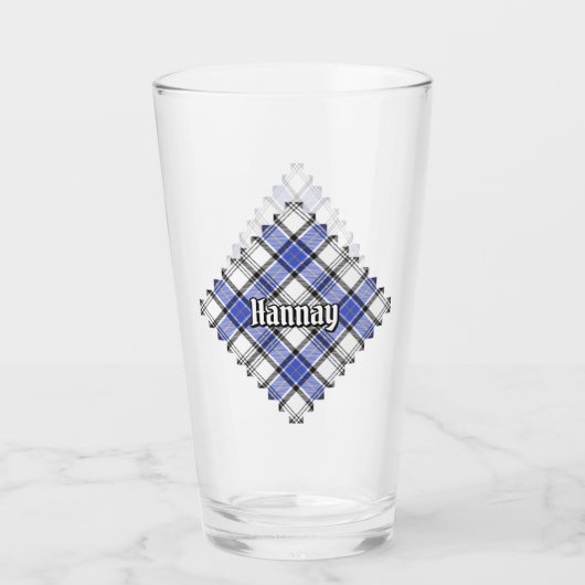 Verre Clan Hannay Tartan (Dos)