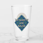 Verre Clan Keith Crest sur Tartan (Dos)
