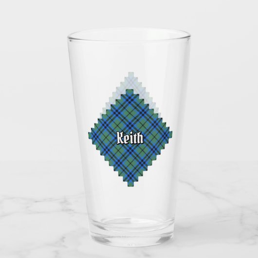 Verre Clan Keith Tartan (Dos)
