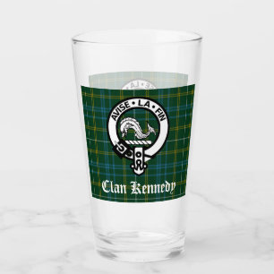Verre Clan Kennedy Crest Badge & Tartan