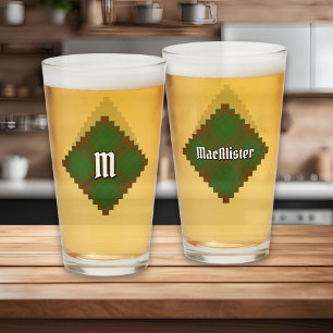 Verre Clan MacAlister de Glenbarr Hunting Tartan