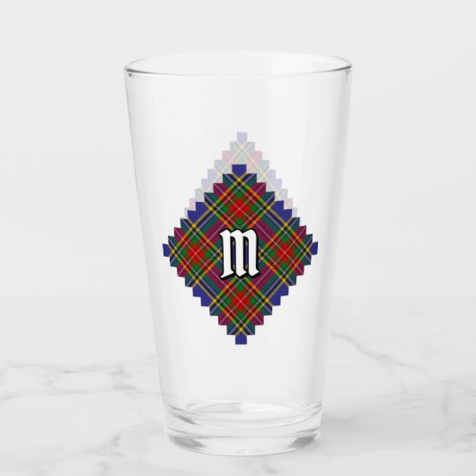 Verre Clan MacBeth Tartan Glass (Devant)