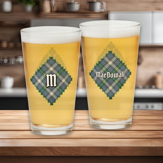 Verre Clan MacDowall Tartan