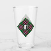 Verre Clan MacFarlane Chasse moderne Tartan (Devant)